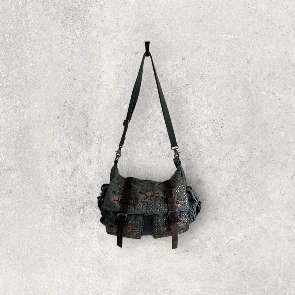 Free People Embroidered Purse